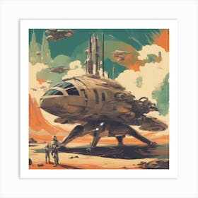 Star Wars Empire Glorious Dystopian Propaganda Art 6 Art Print