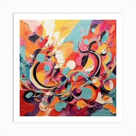 Abstract Painting 370 Art Print