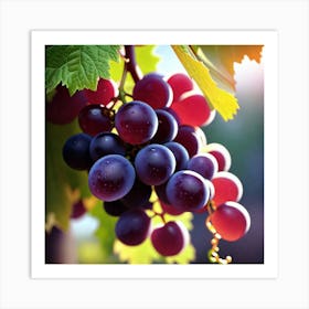 Grapes On The Vine 17 Art Print