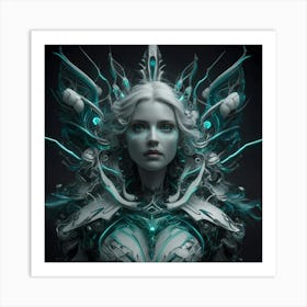 Ethereal Woman Art Print