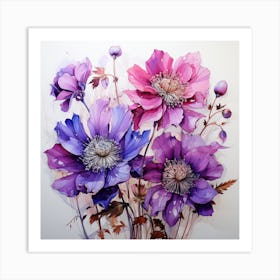 Anemones Art Print