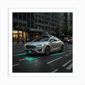 Self - Driving Car 5 Art Print