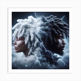 Lightning And Thunder Art Print