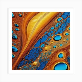 Abstract Oil Painting Art Print