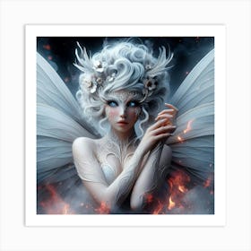 Angel Of Fire Art Print