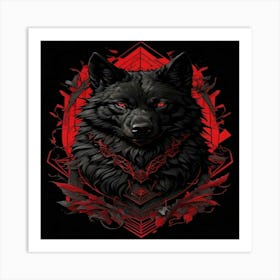 Wolf00 Art Print