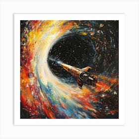 Spaceship Art Art Print