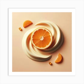 Orange Slices Art Print