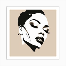 Portrait Of A Woman 80 Art Print