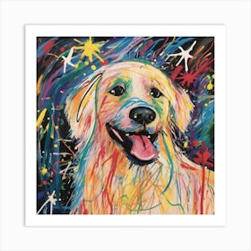 Golden Retriever 1 Art Print