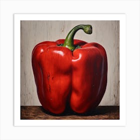 Red Pepper - Kitchen Art Art Print