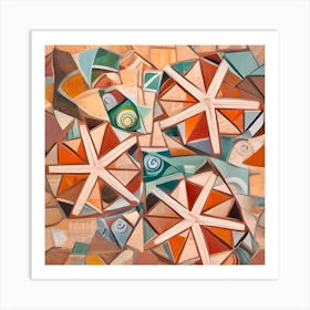 Mosaics 1 Art Print