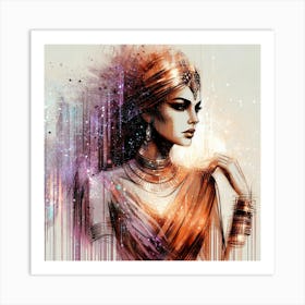 Exotic Beauty Artwork 96 Art Print