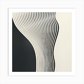 Wavy Lines 2 Art Print