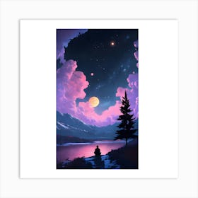 Night Sky Art Print