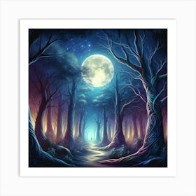 Moonlit Magic 13 Art Print