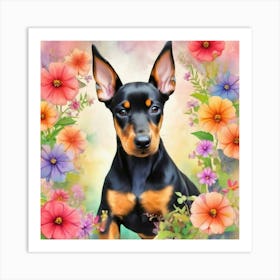 Doberman Pinscher 1 Art Print