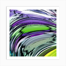 Abstract Swirls 1 Affiche