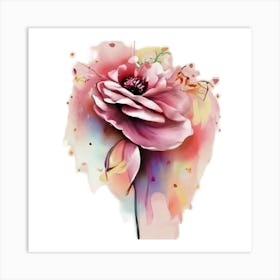 Pink Flower Art Print