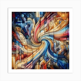 Abstract Abstract Painting 1 Art Print