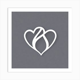 Heart Logo Art Print