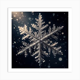 Snowflake 2 Art Print