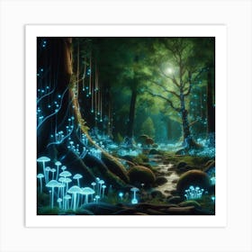 Fairy Forest 2 Art Print