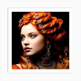 Renaissance Woman Art Print