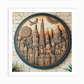 Cityscape Wall Art Art Print