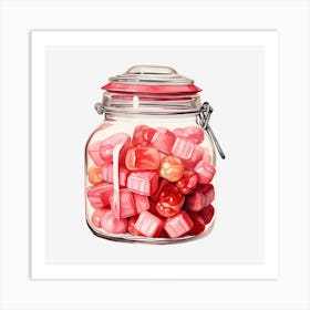 Jar Of Candy 10 Art Print