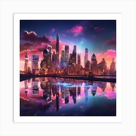 Cityscape 1 Art Print