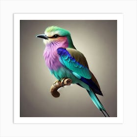 Colorful Bird 2 Art Print