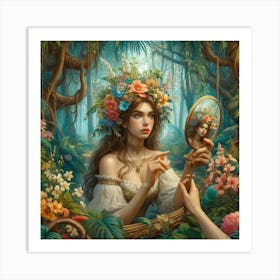 magic mirror4 Art Print