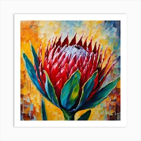 Flower of Protea 1 Art Print