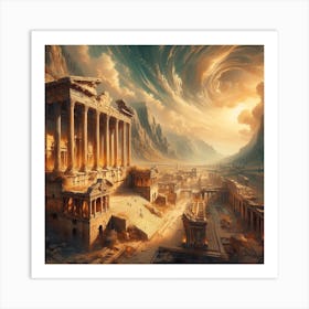 Ancient Ruins Of Persia Art Print