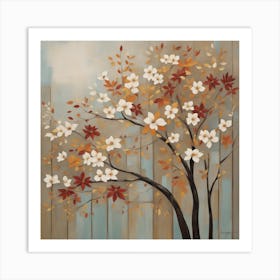 Autumn Tree Art Print