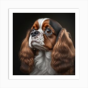 King Charles Spaniel 1 Art Print