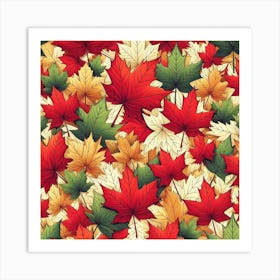 Maple Leaf 9 Art Print