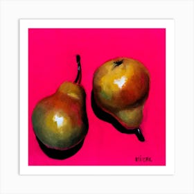 A Pair Of Pears Art Print