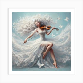 Violinist Art Print