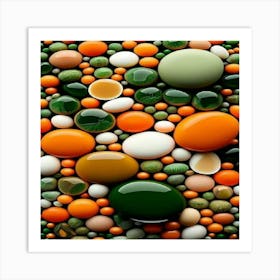 Pebbles Art Print