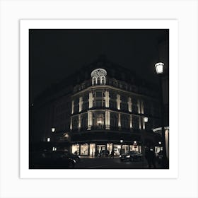 Paris At Night Stock Videos & Royalty-Free Footage Art Print