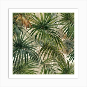 Palm Leaves Art Print