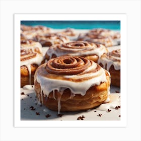 Cinnamon Bun Is 0 Art Print