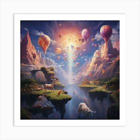 Dreamscape 3 Art Print