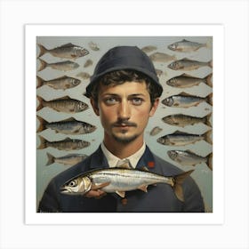 'Fisherman' Art Print Art Print