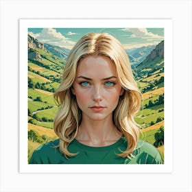 Mountain Muse Art Print