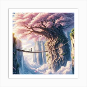 Cherry Blossom Tree 3 Art Print