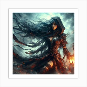 Dark Fantasy Art Art Print