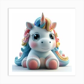 Unicorn 179 Art Print